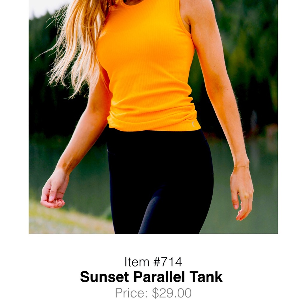 Zyia Sunset Parallel Tank